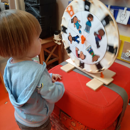 bewegen met het IKEA-draairad