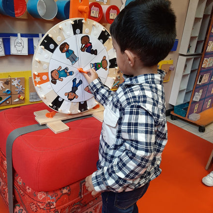 bewegen met het IKEA-draairad