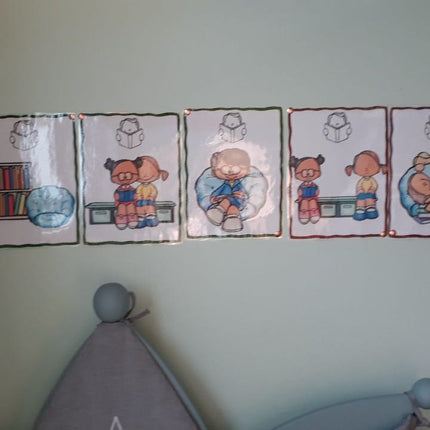 samen in de boekenhoek