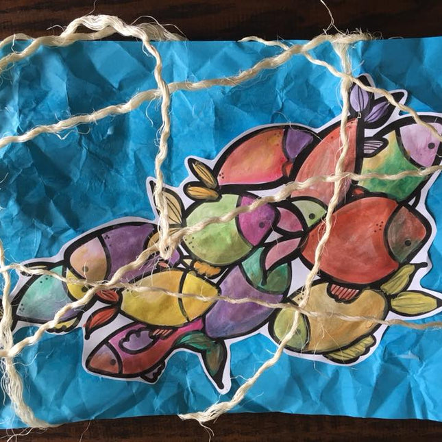 bijbelverhaal: de wonderbaarlijke visvangst