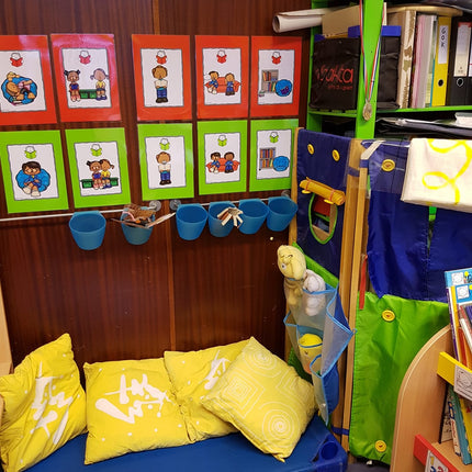 samen in de boekenhoek