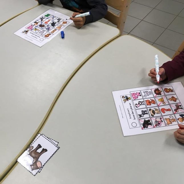 mini thema dieren op de boerderij