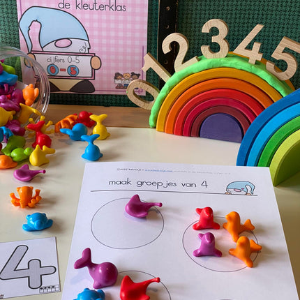wiskunde in de kleuterklas: cijfers 0-5
