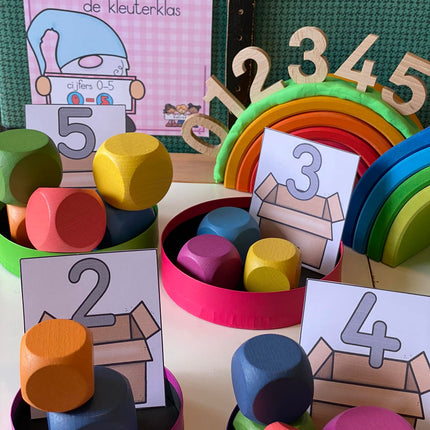 wiskunde in de kleuterklas: cijfers 0-5