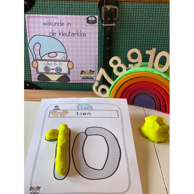 wiskunde in de kleuterklas: cijfers 6-10