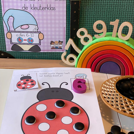 wiskunde in de kleuterklas: cijfers 6-10