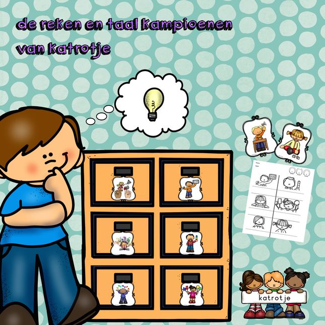 de reken en taal kampoenen van katrotje