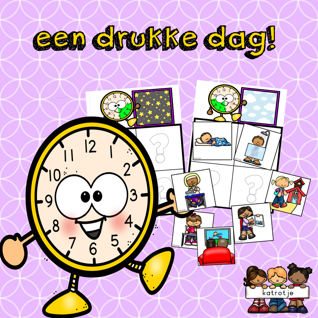 een drukke dag