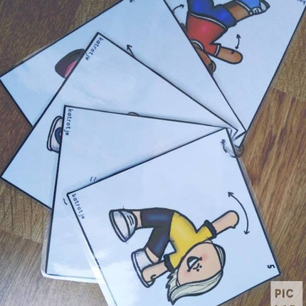 even bewegen en dan weer verder