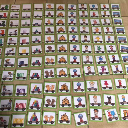 een vrolijke tel-optocht van 0-10