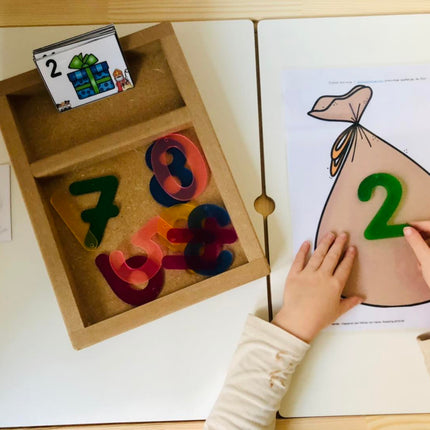 Sint komt op bezoek (mini wiskunde)