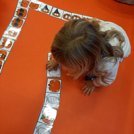 een snel pompoenenspel