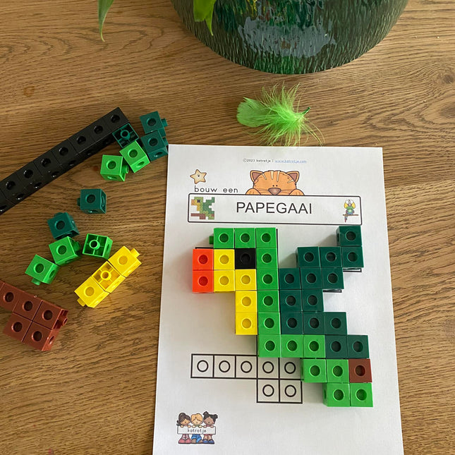 linking cubes: mijn huisdier