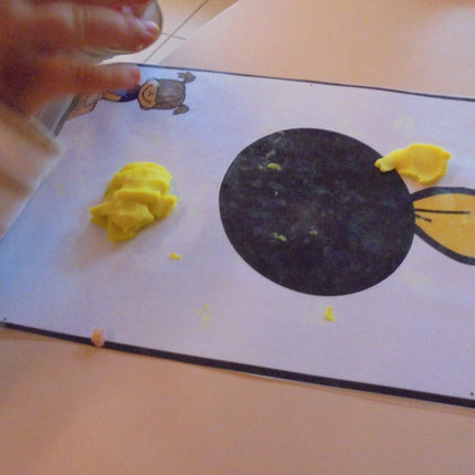 zonnebloemen plukken voor peuterhanden