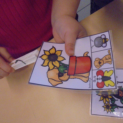 zonnebloemen plukken voor peuterhanden