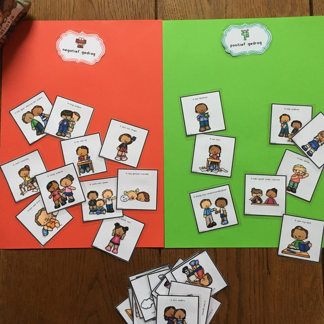 positief en negatief gedrag