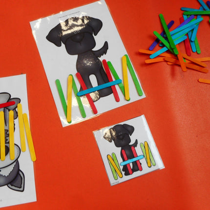 honden achter het hek