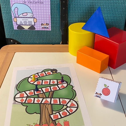 wiskunde in de kleuterklas vormen