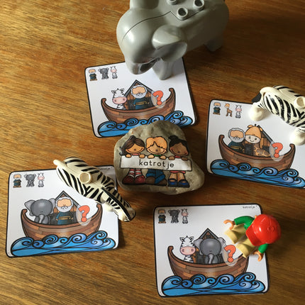 de ark van Noach voor peuterhanden