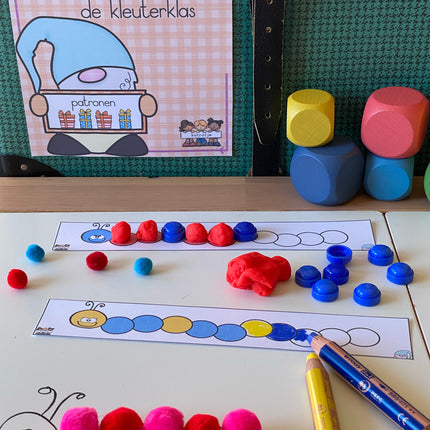 wiskunde in de kleuterklas: patronen