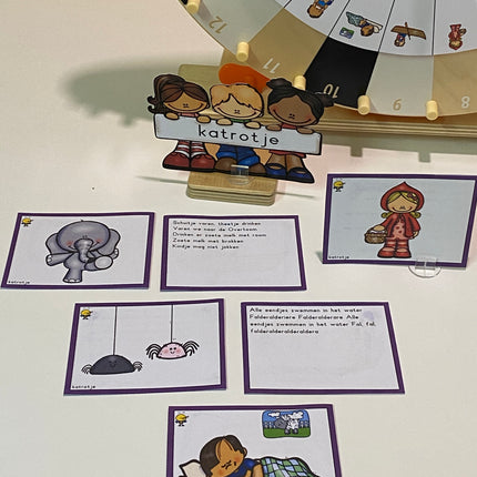 kinderliedjes met 4 extra draaischijven (100 verschillende liedjes)