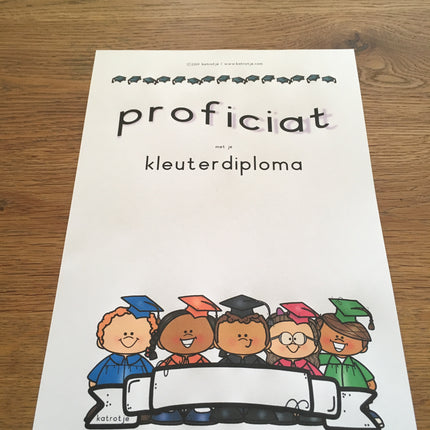 mijn kleuterdiploma (met extra spelletjes)