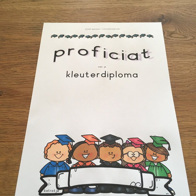 mijn kleuterdiploma (met extra spelletjes)