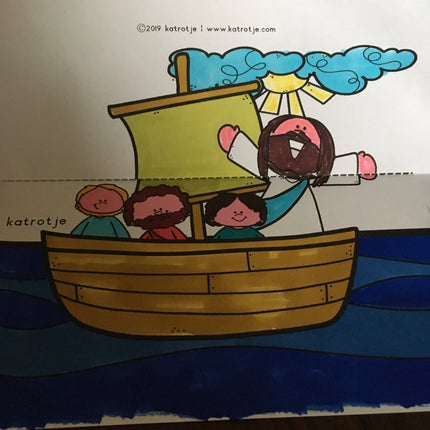 bijbelverhaal: storm op het meer