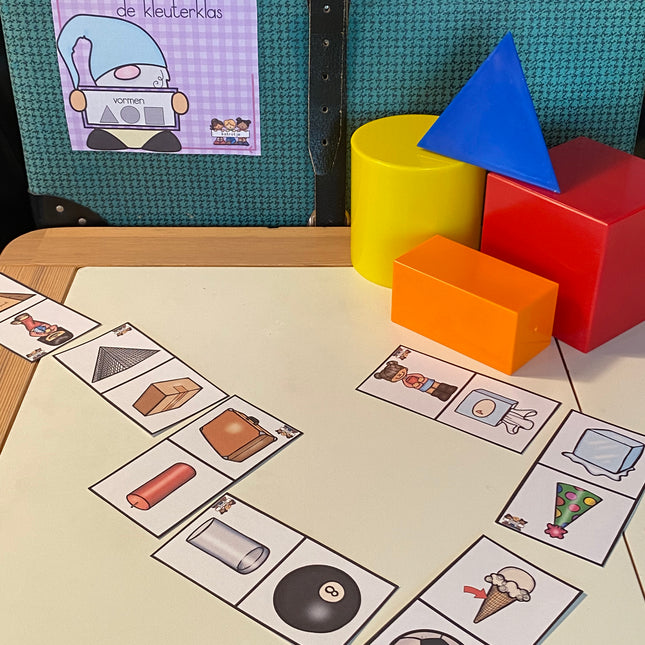wiskunde in de kleuterklas vormen