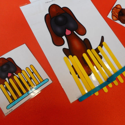 honden achter het hek