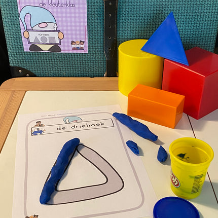 wiskunde in de kleuterklas vormen