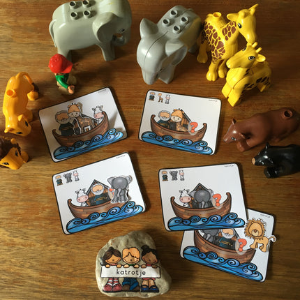 de ark van Noach voor peuterhanden