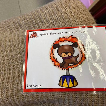 circus met 5 mini spelletjes