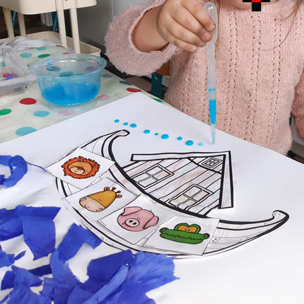 de ark van Noach voor peuterhanden