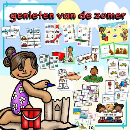 genieten van de zomer