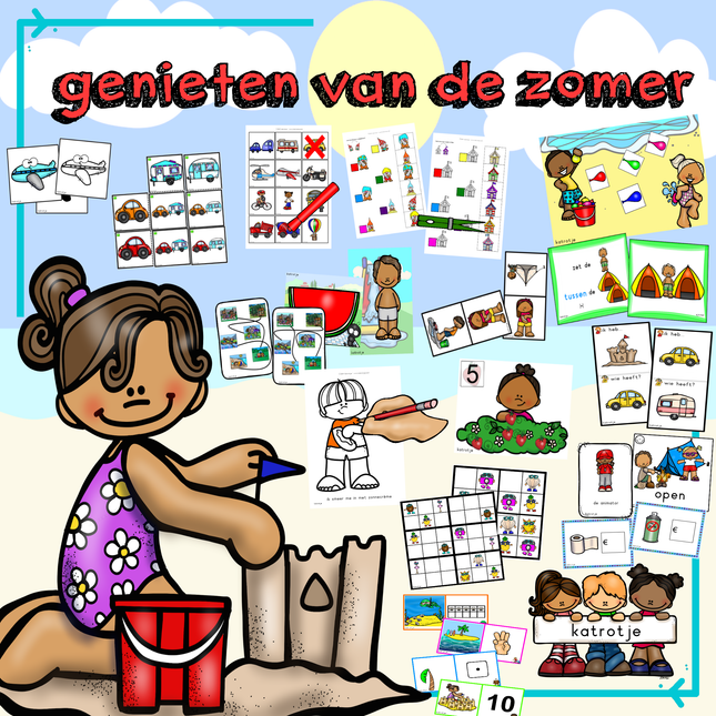 genieten van de zomer