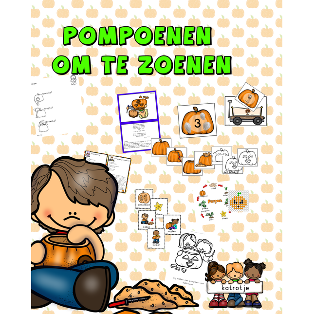 mini thema: pompoenen om te zoenen