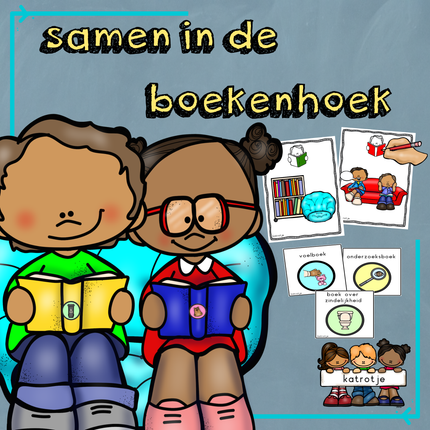samen in de boekenhoek