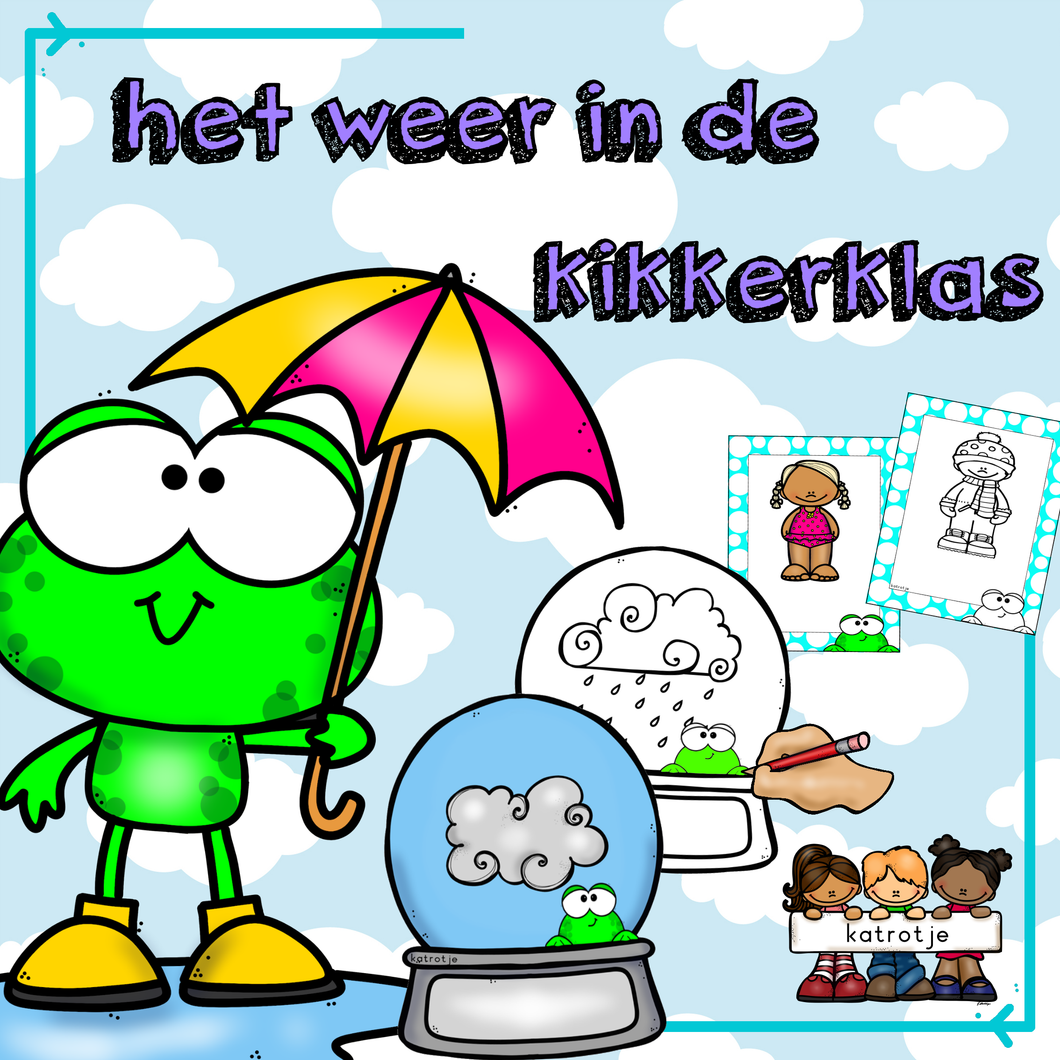 het weer in de kikkerklas