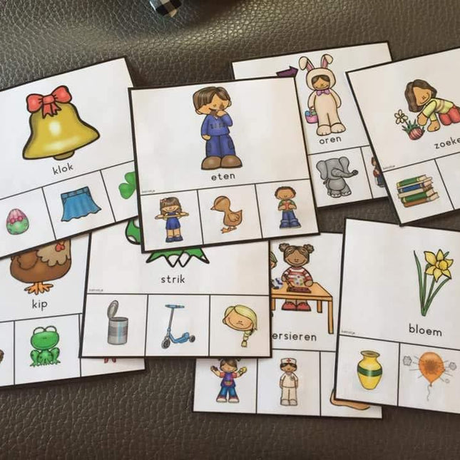 knijpkaarten rond Pasen