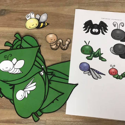 kriebeldieren ontdekken voor peuterhanden