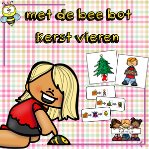 met de bee bot kerst vieren