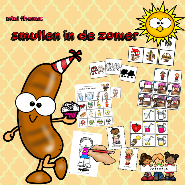 mini thema: smullen in de zomer