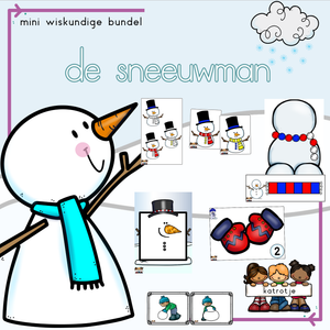 mini wiskundige bundel de sneeuwman