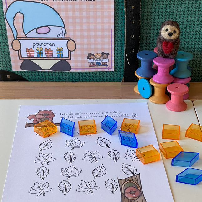 wiskunde in de kleuterklas: patronen