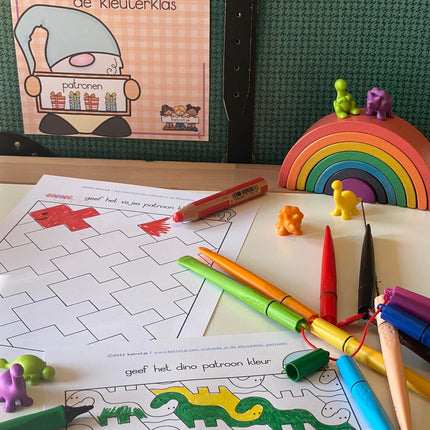 wiskunde in de kleuterklas: patronen