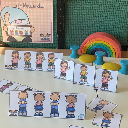 wiskunde in de kleuterklas: patronen