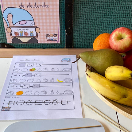 wiskunde in de kleuterklas: patronen