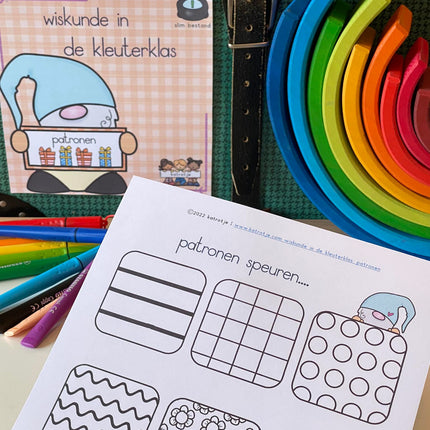 wiskunde in de kleuterklas: patronen