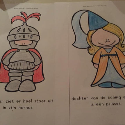 mini thema prinsen en prinsessen